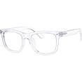 thumbnail image 1 of Lunettes de Lecture Eyekepper Carrées à Grandes Lentilles à Charnières à Ressort Femmes Transparentes +4,00, 1 of 5