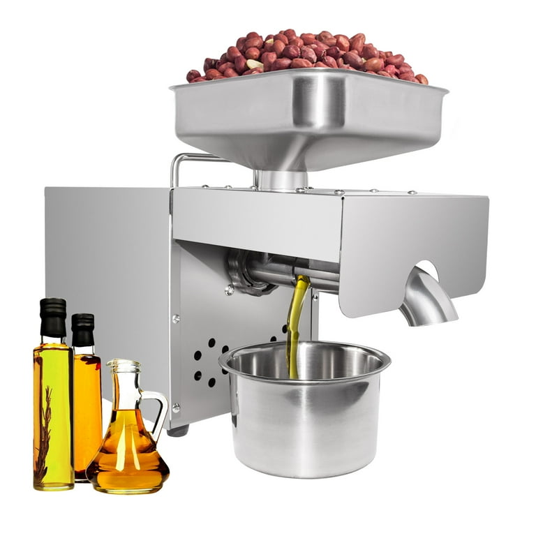 GorillaRock Oil Press Machine Commercial | Hot and Cold Pressing | Electric Oil Extraction Machine 110V