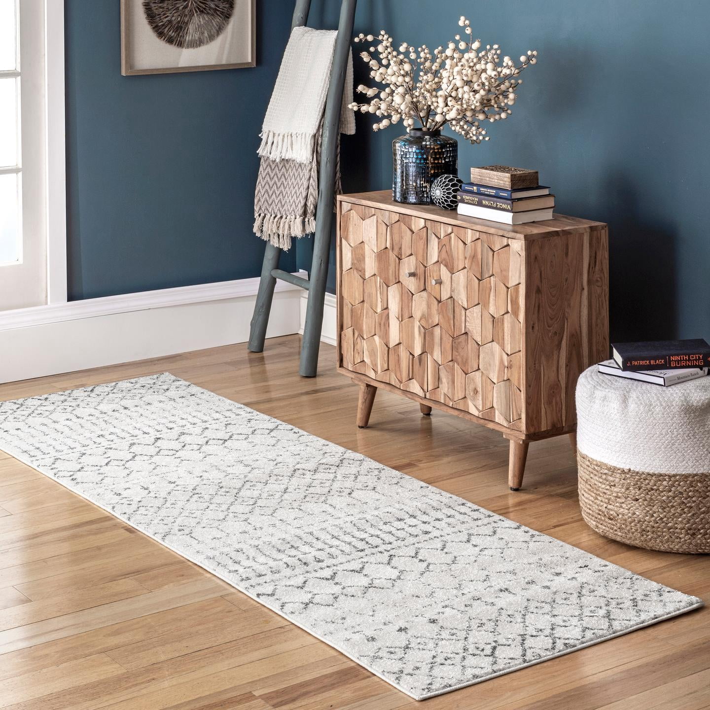 nuLOOM Moroccan Blythe Area Rug, 8' x 10', Gray
