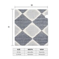 thumbnail image 6 of Mailbox Sleeve Reusable Waterproof Arc Opening With Soft Magnetic Strip Easy To Install Uv Protection 21x18 In Argyle Plaid Lightslategray_1, 6 of 8