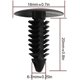 thumbnail image 2 of 4 Bumper Plugs Front License Plate Holes Cover, New 6-7mm Hole Fiis, 2 of 2