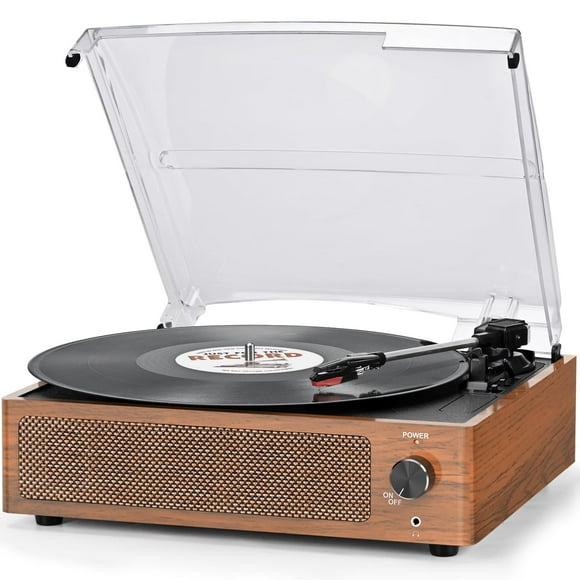 Tocadiscos Seasonlife Vintage con tocadiscos de vinilo con altavoces