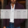 thumbnail image 3 of Gamivast Mens Cardigan Sweater Full Zip Knit Casual Stand Collar Jacket Fall Winter Warm Outerwear Ribbed Knitwear Coat with Pockets, 3 of 7