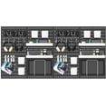 thumbnail image 1 of Pegboard Combination Kit .x .Wall Mounted Storage Set with Pegboards & Accessories Hanging Peg Boards Organizer, 1 of 4