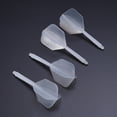 thumbnail image 4 of EeaseMX 4 plumas de dardos de hilo fino transparente, accesorio para dardos, para deportes al aire libre e interior (hilo fino y fino, blanco), 4 of 7