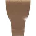 thumbnail image 2 of 3"W x 18"D x 6"H Thin Carmel Rough Cedar Woodgrain TimberThane Corbel, Primed Tan, 2 of 6