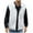 White, variant on Frostluinai Faux Fur Vests for Men Fluffy Sleeveless Winter Coats Warm Shaggy Button Dowm Sherpa Jackets Solid Fuzzy Outerwear Vests