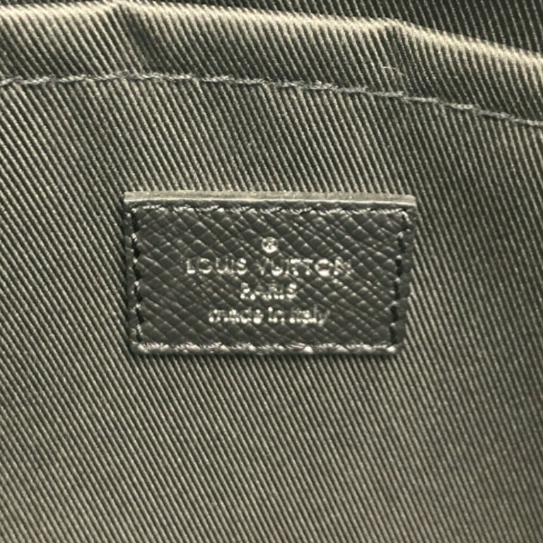 Louis Vuitton Shoulder Bag Monogram Canvas And Black Leather