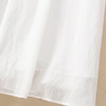 thumbnail image 6 of Women's Maxi Skirt A Line Elastic Waist Summer Skirt A Line Flowy Swing Casual Beach Skirt Ankle Length Double Layers Boho Loose Fit, White (XX-Large), 6 of 9