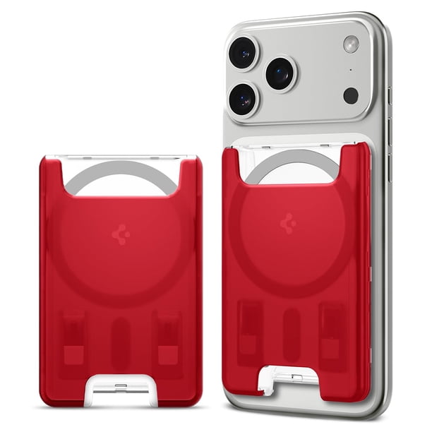 Cartera Spigen Classic C1 Ruby para MagSafe, para 3 tarjetas