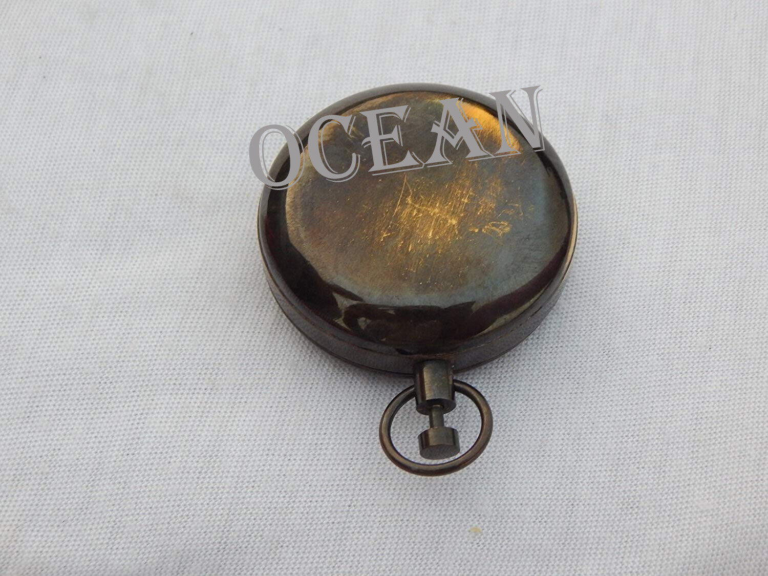 Antique Brass Compass Push Button Compass Sundial Navigational Ship Compass Gift