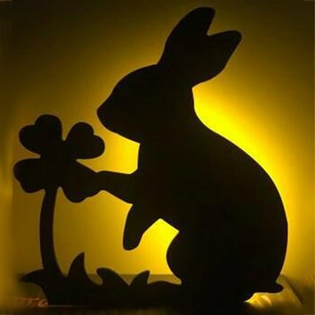 

WANYNG Animal Wall Light Voice Control Night Light Silhouette Scone Without Battery