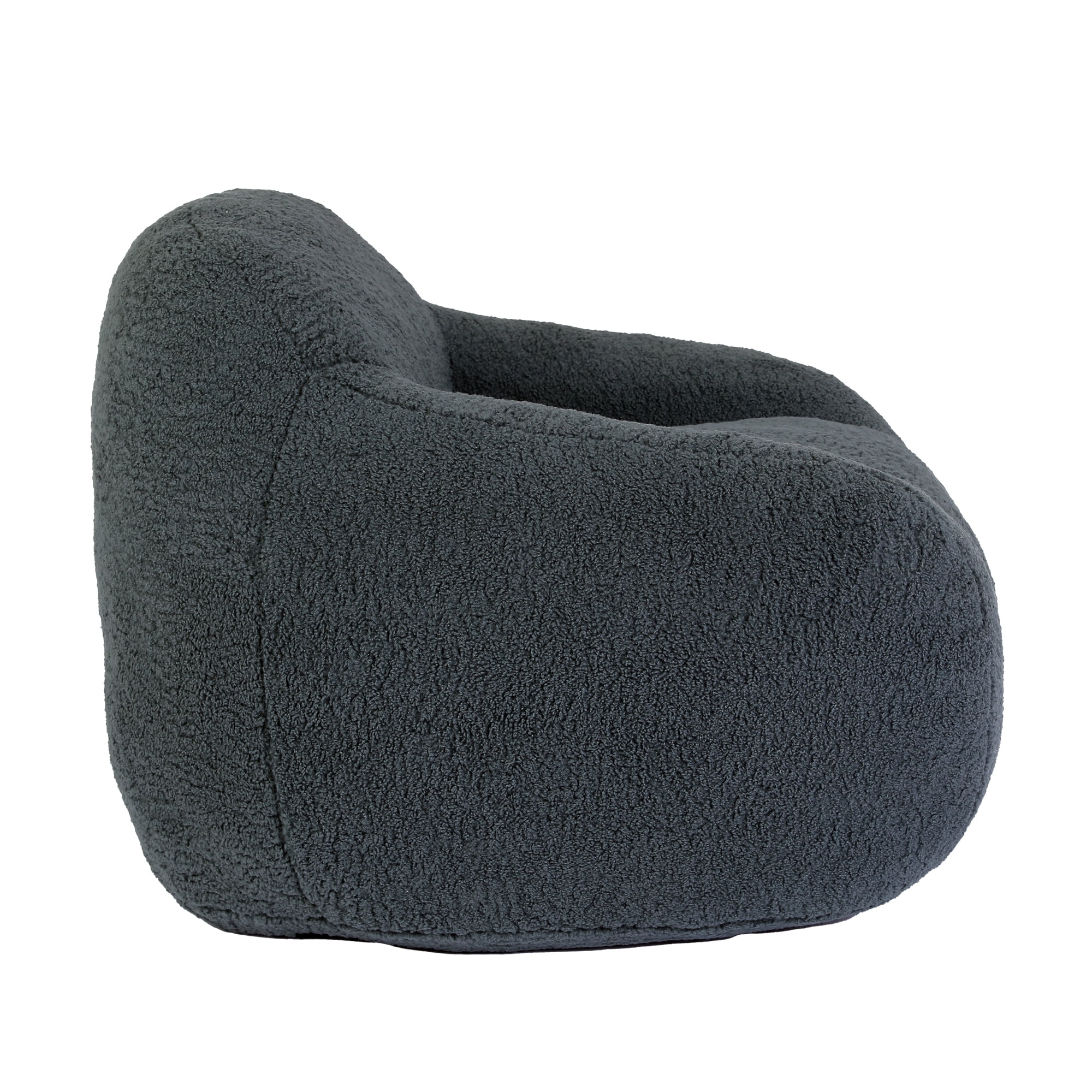 Jopath Bean Bag Chair, Bean Bag Sofa for Adults Comfy Beanbag Giant Bean Bag Couch with Armrest Large for Gaming Reading Living Room Bedroom Apartment Dark Gray