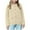 Beige, variant on Girls Sherpa Fleece Jacket Kids Lightweight Button Down V Neck Coat Fall Winter Warm Outerwear with Pockets