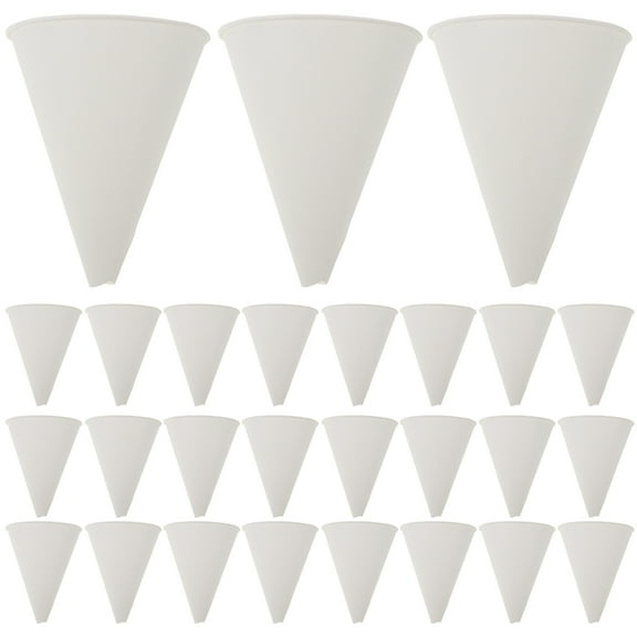 Troglfold Engine Oil Funnel 60Pcs Car Oil Change Funnels Automotive Funnels Paper Funnels for Kitchen Filling Bottles,4.33"X3.35"X3.35"