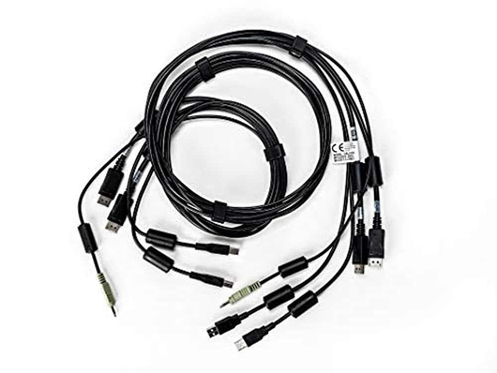 Avocent SC945D 6ft USB Keyboard, Mouse & Dual Head DisplayPort Video Cable