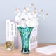 thumbnail image 5 of Jarrón de cristal LCCCK Teal 9.0 H para flores y decoración del hogar, 5 of 7