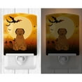 thumbnail image 2 of Halloween Briard Brown Ceramic Night Light, 2 of 2