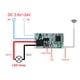 thumbnail image 5 of Matsuzay Módulo de controlador de circuito de interruptor de Control remoto inalámbrico pieza de repuesto electrónica para luz de cadena de Electrónica miscelánea Antena Blanca, 5 of 6