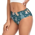 thumbnail image 2 of Fotbe Dogs Calzones Estampados para Mujer – Ropa Interior de Algodón, Cómoda, Suave y Elástica-3X-Large, 2 of 6