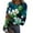07#Blue, variant on St Patricks Day Shirts for Women Long Sleeve Slim Fit Irish Clover Ribbed Underwear Tee Shirt Holiday Crew Neck Pullover Tops 2026 White S