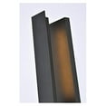 thumbnail image 4 of Raine Integrated LED wall sconce in black, 4 of 4