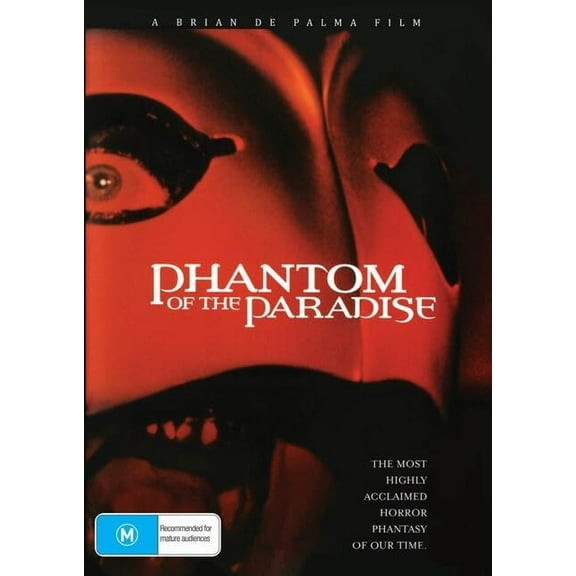 Phantom of the Paradise (DVD) George Memmoli Gerritt Graham William Finley Paul Williams
