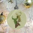 thumbnail image 6 of Deer Heads Trio Design Hunting Hunter Camouflage Acrylic Christmas Tree Holiday Ornament, 6 of 7