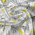 thumbnail image 7 of Ambesonne Yellow Valance & Curtain, Bees Chamomile Meadow, 55"x45", Grey Yellow White, 7 of 7