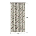 thumbnail image 5 of White Christmas Star and Gift Pattern Shower Curtain 36"x72" ,Bathroom Decorative Shower Curtains Set with 12 Hooks,Modern Waterproof Washable Shower Curtain, 5 of 6