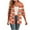 Orange, variant on bbymog Women's 3/4 Sleeve Lightweight Cardigans Elegant Casual White Cardigan Fall Cardigans for Women Trendy Light Blue B XL