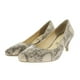 thumbnail image 2 of Zapatillas Liliana color café snake tacón kitten 24.0 Dorothy Gaynor Zapatillas Liliana color café snake tacón kitten 24.0, 2 of 6