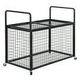 thumbnail image 5 of VEVOR Rolling Sports Ball Storage Cart, Lockable Basketball Cage with Double Lids, Sport Equipment Holder Organizer for Indoor Outdoor, Steel Storage Rack for Garages, Playgroup, Gym and Schools, 5 of 9