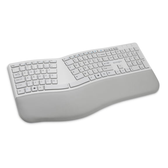 KENSINGTON DUAL WIRELESS ERGO KEYBOARD GREY - KEYBOARDS