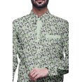 thumbnail image 3 of BESTMAN Slim FitShirtsFor Men Button DownLong Sleeve PrintedShirtsFor Boys, 3 of 5