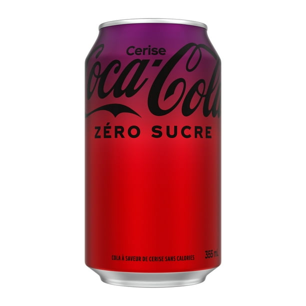 Coca-Cola Cherry Zero Fridge Pack Cans, 355 mL, 12 Pack - Walmart.ca