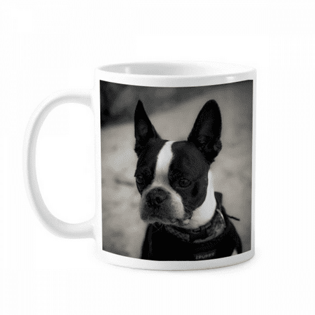 

Bulldog Pet Animal Dark Picture Mug Pottery Cerac Coffee Porcelain Cup Tableware