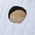 thumbnail image 6 of 2pcs Beauty Massage Bed Table Cover Mattress Sheet Pads with Hole 190x70cm White, 6 of 8