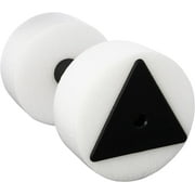 AquaJogger AquaFit Aqua Dumbbells, Medium Resistance, White/Black
