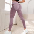 thumbnail image 2 of UngA Cellulite Leggings, High Waist 3D Anti Cellulite Leggings for Women Tummy ControlSlimming Yoga Pants Workout Womens Leggings Purple,XXXL, 2 of 5