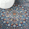 thumbnail image 6 of SAFAVIEH Aria Layne Oriental Area Rug, Navy/Gold, 6'5" x 6'5" Round, 6 of 8