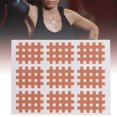 thumbnail image 3 of Cinta cruzada de fisioterapia, 10 unidades/bolsa, cinta elástica en espiral para deporte, cinta muscular cruzada, cinta de kinesiología, estética elegante, 3 of 8