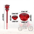 thumbnail image 2 of ALLTIMES Billet Dress Up Kit for Honda CRF110 2013-Present, Aluminum Alloy CNC-machined Anodization, Red, 2 of 9