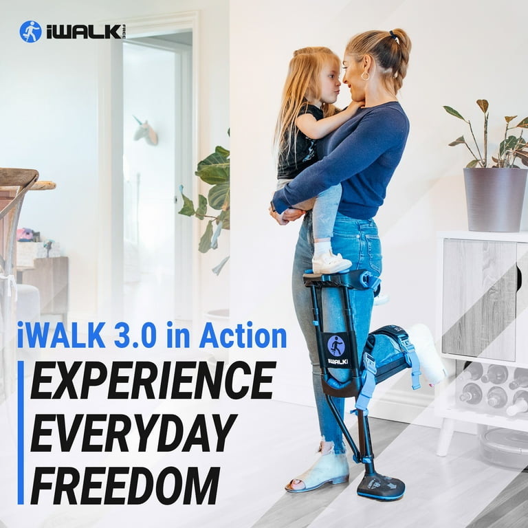 IWALKFree Hands & Pain Free Knee Crutch, Alternative to Crutches