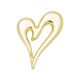 thumbnail image 1 of Broche Alfileres Corazón Oro Lindo Solapa Hijab para Mujer Broches De Moda Joyería, 1 of 4