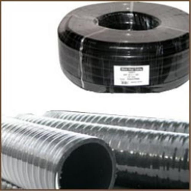 Alpine PH200BK-50 2 Inch ID PVC Flex Hose x 50 Feet- Black