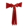 thumbnail image 5 of Holiday Gifts New Christmas Bow Chair Decoration Ties Bow Stretch Floating Decorative Tape For Many Holiday Party Decorations Chair Cover Not Included Red, 5 of 8