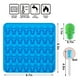 thumbnail image 2 of 2 Moldes de Silicona para Caramelos de Calavera de Goma, Moldes de Goma para Chocolate con 1 Cuentagotas, Silicona Antiadherente de Alimenticio para Caramelo Azul, 2 of 5