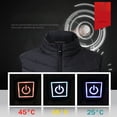thumbnail image 4 of Chaleco calefaccionado de 21 zonas para hombre y mujer, chaqueta calefactable con USB, ropa térmica, chaleco de caza, chaqueta calefactora de invierno, tallas M a 6XL, 4 of 5