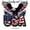 A, variant on 2 Pcs USA 250th Anniversary Merchandise Wall stickers, Window Stickers, Home Decoration, Self-Adhesive Paintings,Car Decals and Bumper Stickers for Cars, Trucks, Vehicles